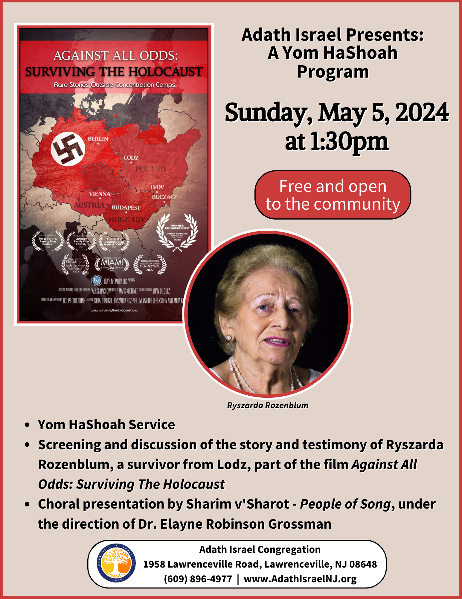 Yom HaShoah May 5 2024